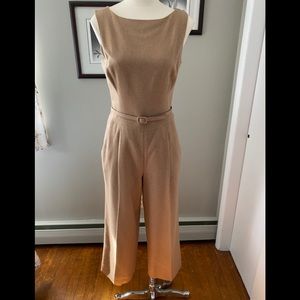 OSCAR DE LA RENTA- Beige Jumpsuit